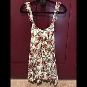 Free People open back dress